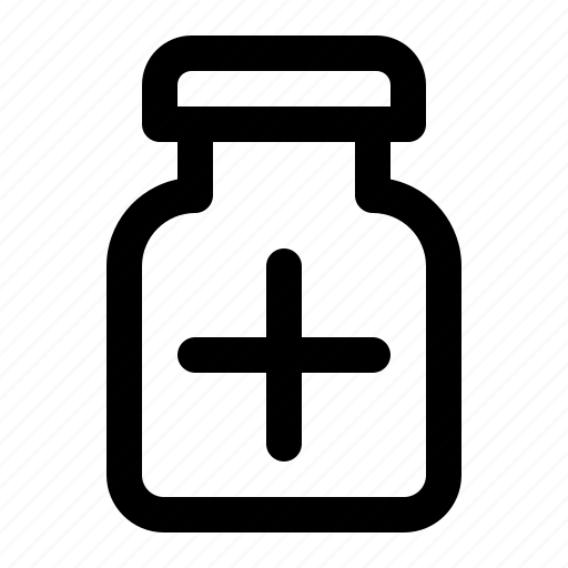 Bottle, container, drug, health icon - Download on Iconfinder