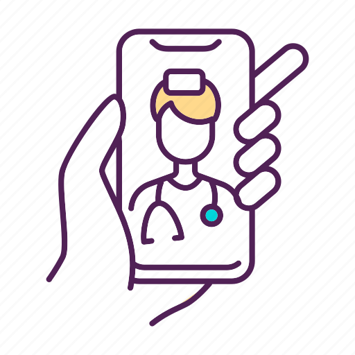 Doctor, online medicine, consultation, healthcare icon - Download on Iconfinder