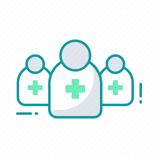 Doctor, group, healthcare, medical, medicine, patient, user icon - Download on Iconfinder