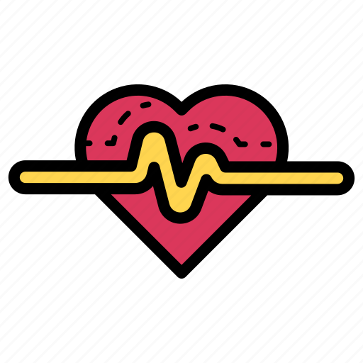 Heartbeat, pulse, beat, heart, health icon - Download on Iconfinder