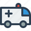 ambulance, healthcare, medical, vehicle 