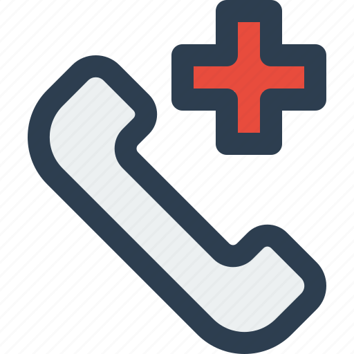 Emergency call, healthcare, hospital care icon - Download on Iconfinder