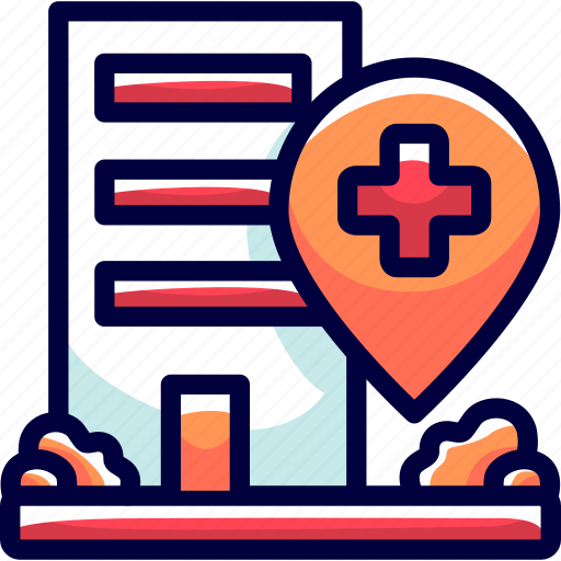 Bukeicon, cleanliness, destinations, health, hospital, location, pins icon - Download on Iconfinder