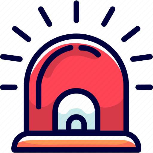 Bukeicon, emergency, health, important, sign, siren icon - Download on Iconfinder