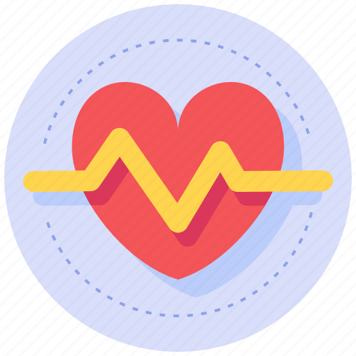 Health, healthy, heart, heartbeat, wellness icon - Download on Iconfinder