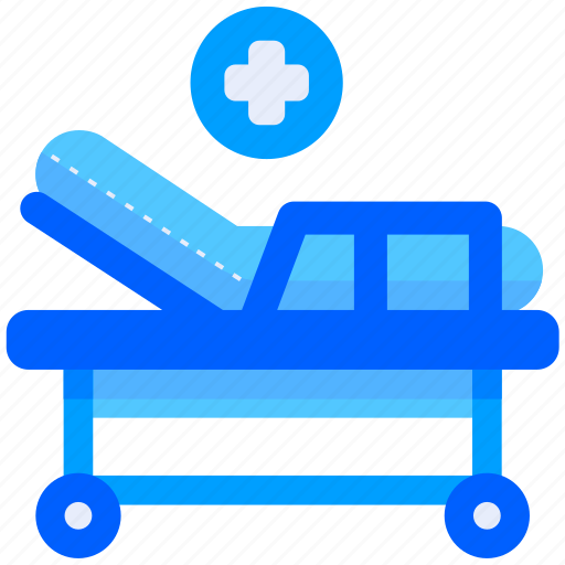 Bed, hospital, medical, rest, sleep, stretcher icon - Download on Iconfinder