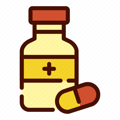 Bottle, capsule, healthcare, medical, medicine icon - Download on Iconfinder