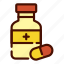bottle, capsule, healthcare, medical, medicine 