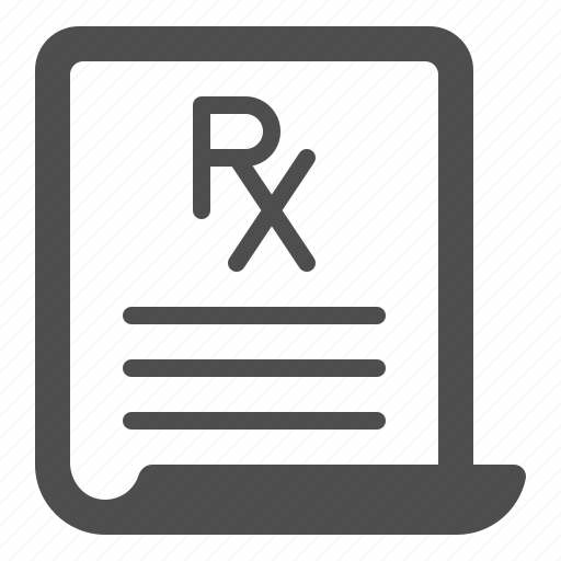 Prescription, medical prescription, rx icon - Download on Iconfinder
