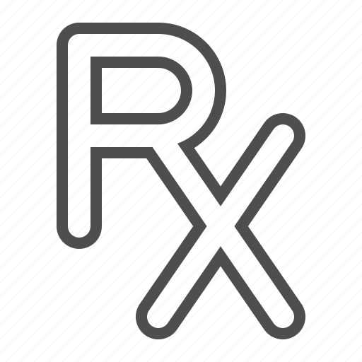 Rx, prescription icon - Download on Iconfinder on Iconfinder