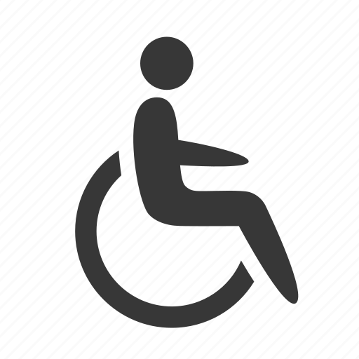 Disabled, health, healthcare, hospital, medical, medicine, raw icon - Download on Iconfinder