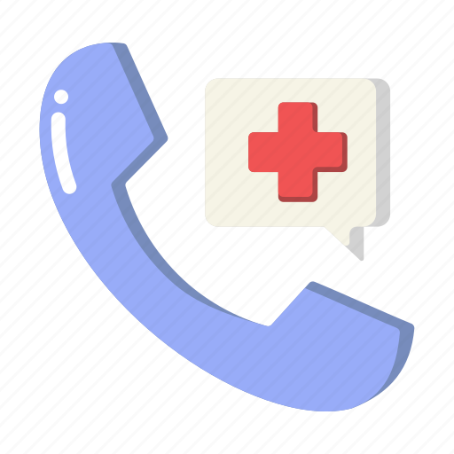 Emergency, call, communication, medical, healthcare icon - Download on Iconfinder