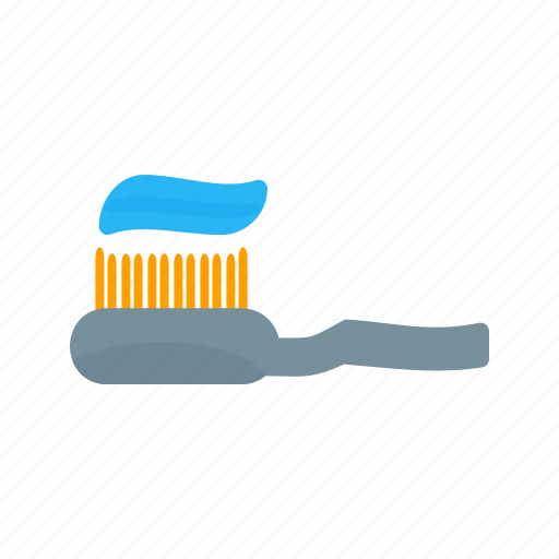 Brush, health, healthy, paste, tooth, toothbrush, toothpaste icon - Download on Iconfinder