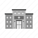 building, center, clinic, emergency, facility, hospital, medical