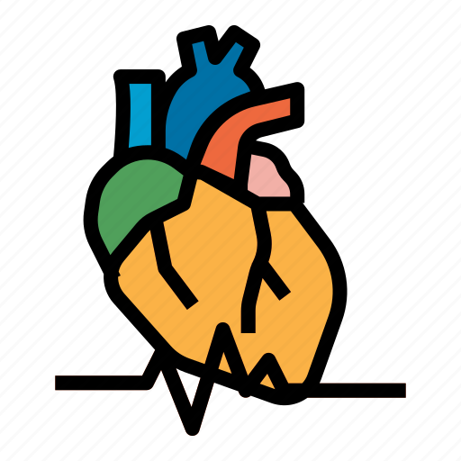 Heart, beat, rate, frequency, medical icon - Download on Iconfinder