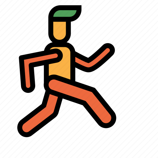 Run, jog, exercise, trail, jogging icon - Download on Iconfinder