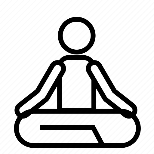 Yoga, meditation, wellness, exercise, relaxing icon - Download on Iconfinder