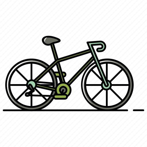 Bicycle, bike, cycle, cycling, ride a bike, transportation, vehicle icon - Download on Iconfinder
