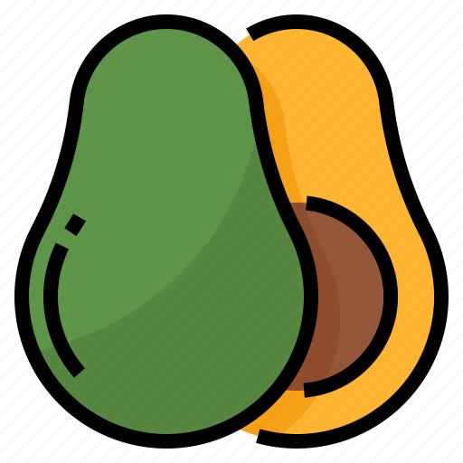 Avocado, fruit, healthy, nutritious icon - Download on Iconfinder