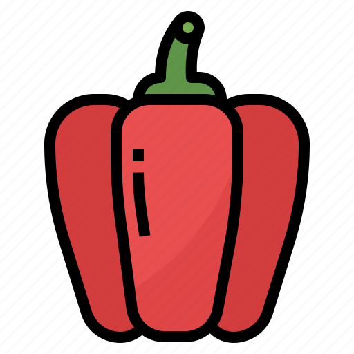 Healthy, pepper, pepper bell, vegetable icon - Download on Iconfinder