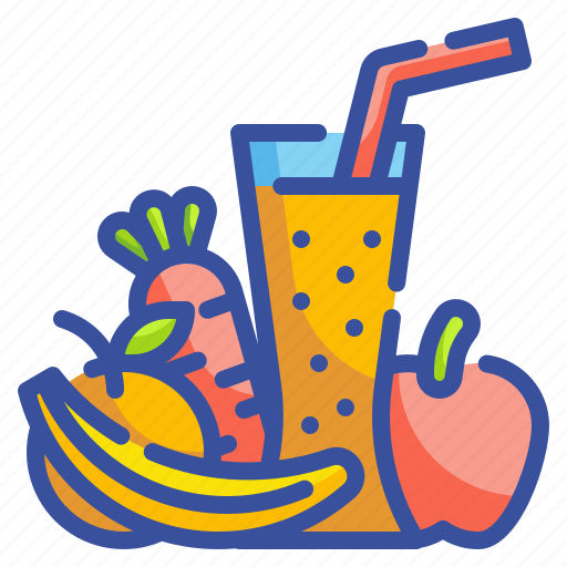 Beverage, drink, fruit, healthy, juice, organic, smoothie icon - Download on Iconfinder