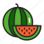berry, food, healthy, watermelon 