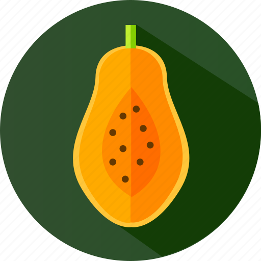 Food, fruit, tropical, papaya icon - Download on Iconfinder