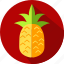organic, fruit, healthy, pineapple, tropical 