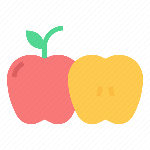 Apple, fruit, healthy, food, diet, vegeterian, organic icon - Download on Iconfinder