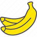 banana, food, fruit, fruits, healthy