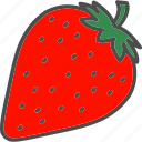 best, healthy, strawbery, summer, fruit