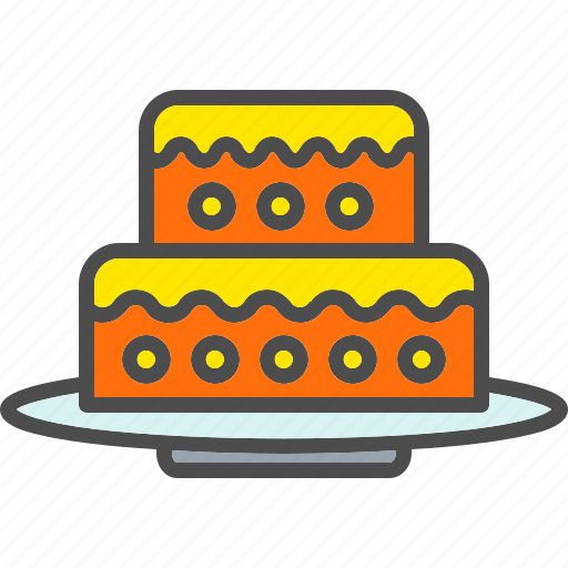 Cake, birthday, candles, celebration, dessert, party icon - Download on Iconfinder