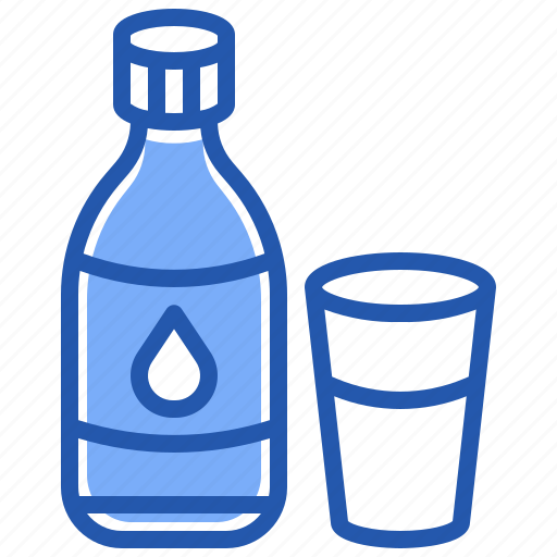 Water, hydratation, bottle, healthy, drink icon - Download on Iconfinder