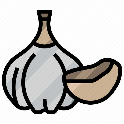 Garlic, healthy, food, vegetable icon - Download on Iconfinder