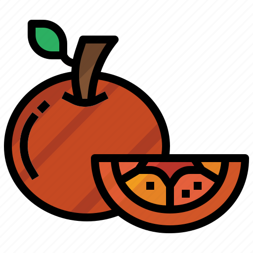 Orange, vegan, diet, vegetarian, fruit icon - Download on Iconfinder