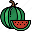 watermelon, healthy, food, diet, vegetarian, fruit 