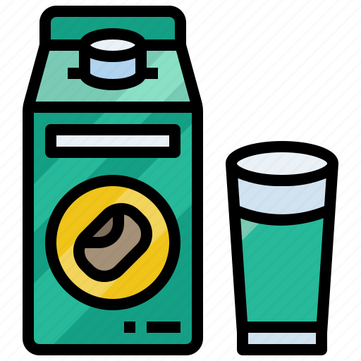 Soy, milk, drink, nutrition, food, restaurant icon - Download on Iconfinder