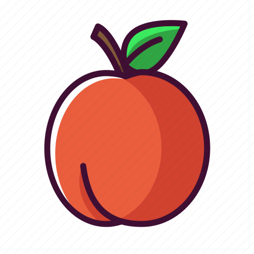Food, fruits, healthy, nectarines, sweet icon - Download on Iconfinder