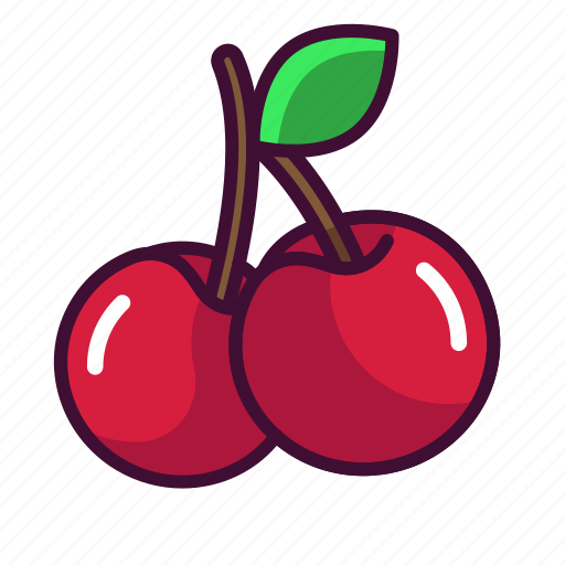 Cherries, cherry, food, fruits, healthy, sweet icon - Download on Iconfinder