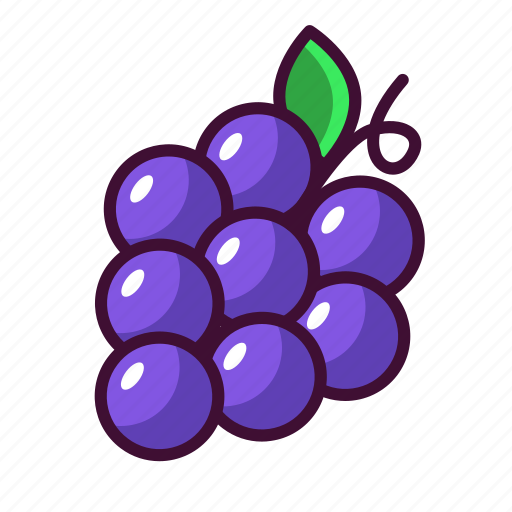 Food, fruits, grapes, healthy, sweet icon - Download on Iconfinder