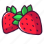 food, fruits, healthy, strawberry, sweet 