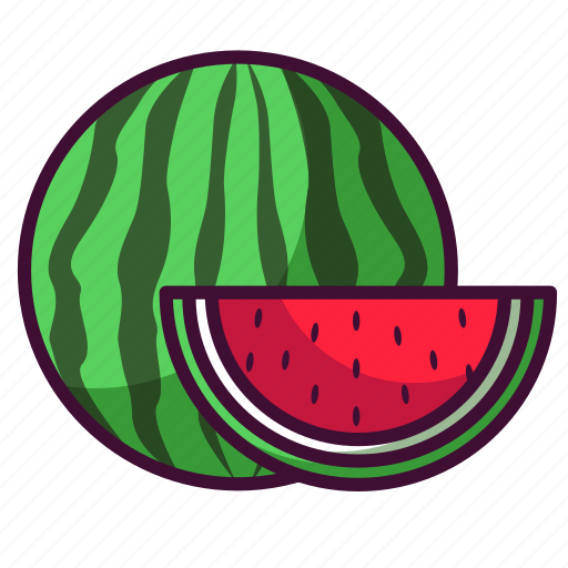 Food, fruits, healthy, sweet, watermelon icon - Download on Iconfinder