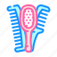hairbrushes, tool, hair, healthy, treatment, stationery 