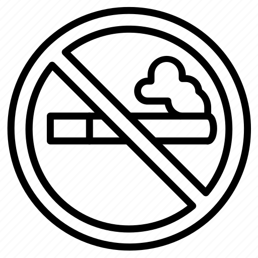 No, smoking, prohibition, cigarette, tobacco icon - Download on Iconfinder