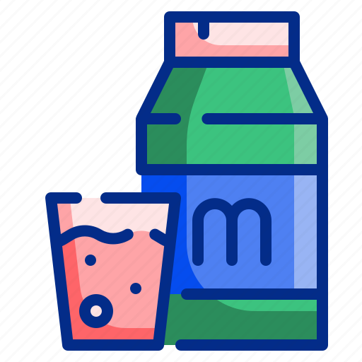 Breakfast, drink, glass, healthy, milk, water icon - Download on Iconfinder