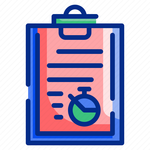 Board, clip, clipboard, paper, plan, stationery, time icon - Download on Iconfinder