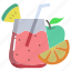 fruit, juice 