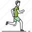 healthy, male, man, movement, person, running, sport 