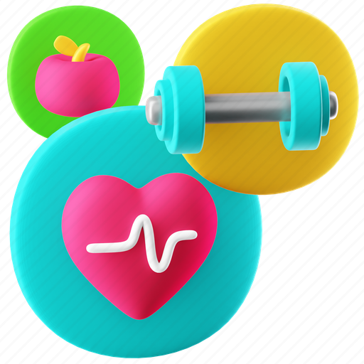 Healthy lifestyle, workout, fitness, training, healthy, exercise, working-out icon - Download on Iconfinder