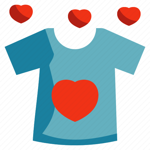 Shirt, clothes, love, heart icon - Download on Iconfinder